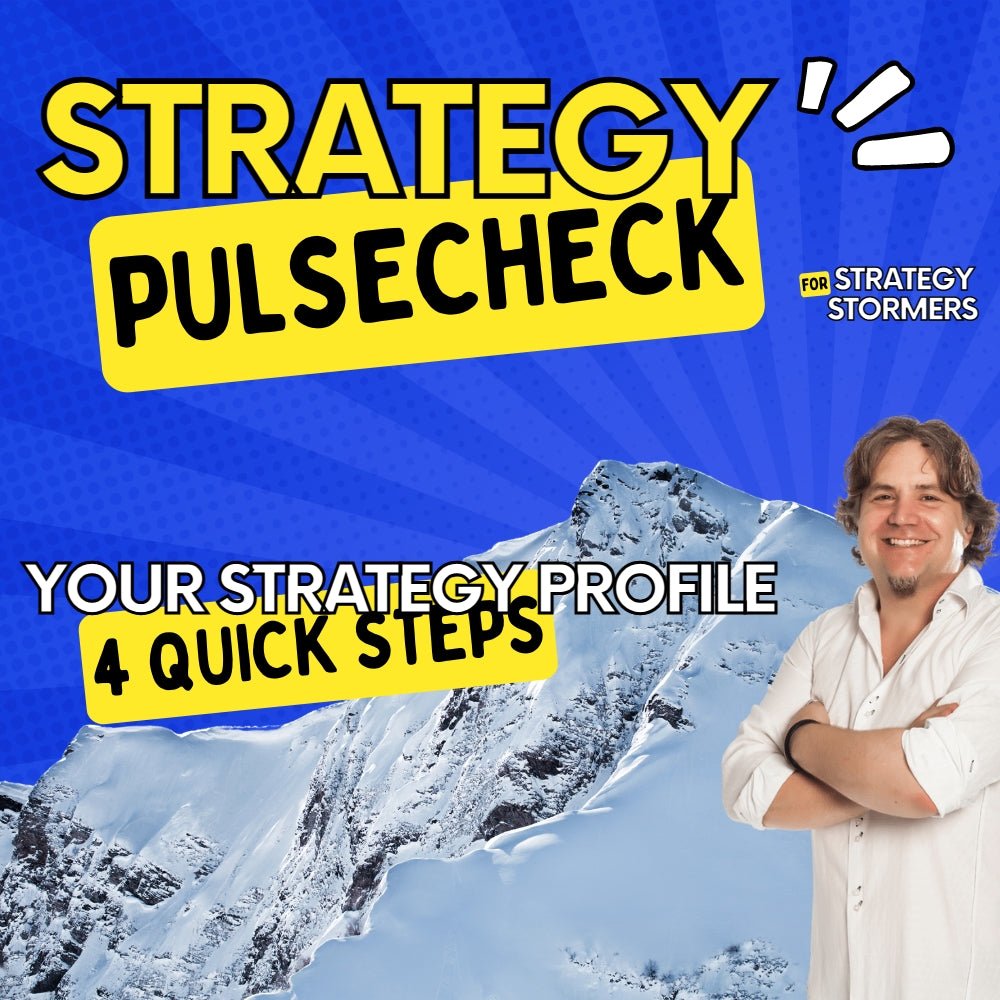 Business - Strategy - Playbook - Training - Business Strategy Pulsecheck - Strategystorming - The Strategy Studio & Shop for Smart Business