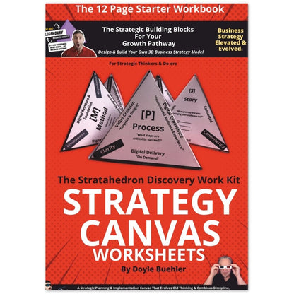 Business - Strategy - Playbook - Training - Strategy Canvas - The Strategy Starter Workbook - Print Version - Strategystorming - The Strategy Studio & Shop for Smart Business