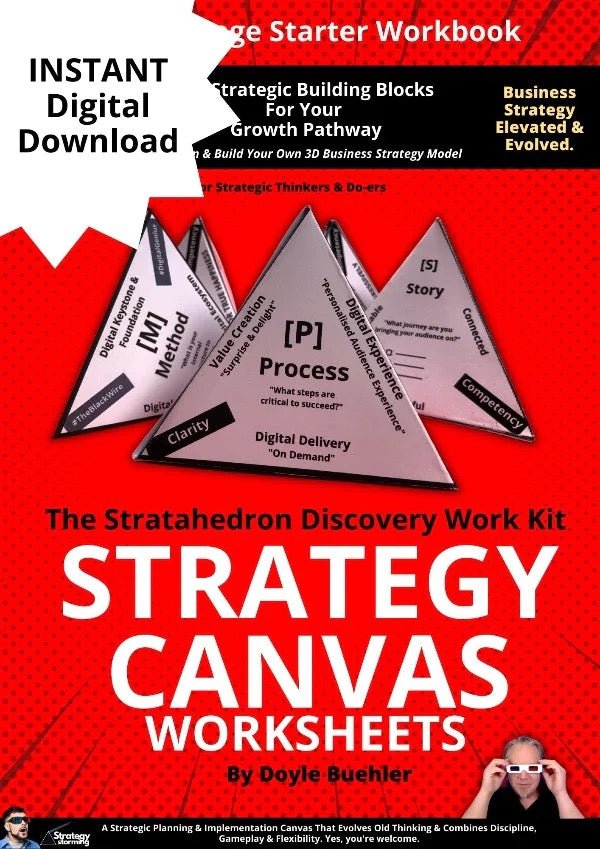 Business - Strategy - Playbook - Training - Strategy Code - Your Next Step Starting Strategy Growth Framework - Strategystorming - The Strategy Studio & Shop for Strategic Thinkers