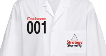 Business - Strategy - Playbook - Training - Strategystorming "Classic" Business Strategy Lab Coat - Strategystorming - The Strategy Studio & Shop for Smart Business