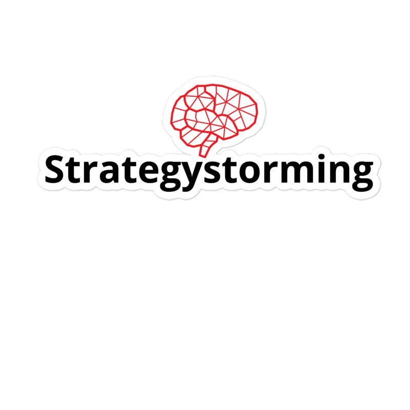 Business - Strategy - Playbook - Training - Strategystorming stickers - Strategystorming - The Strategy Studio & Shop for Smart Business